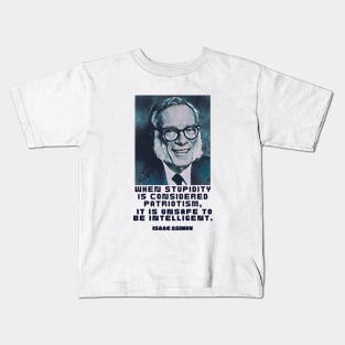 Isaac Asimov quote Kids T-Shirt